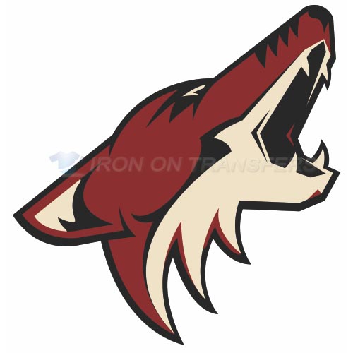 Phoenix Coyotes Iron-on Stickers (Heat Transfers)NO.290